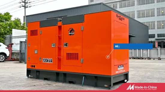 100kVA 100 kVA Silent Diesel Generators 100 Kw Power Generator Diesel